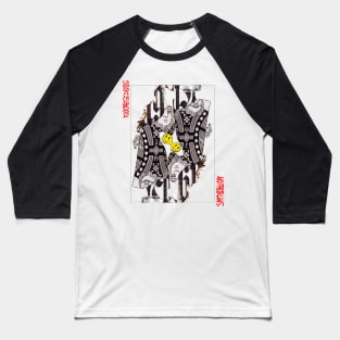 Playing Card Protest Baseball T-Shirt